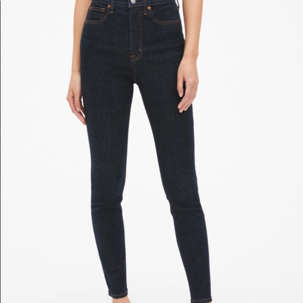 d.jeans Stretch Dark Denim Studded Jeans